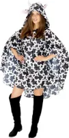 Kuh Party Poncho für Erwachsene