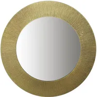 Kaheku Wandspiegel Glowy messing antik 49 Ø 123501298