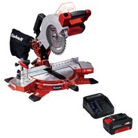 Einhell Akku Kapp- und Gehrungssäge TE-MS 18/210 inkl. 4.0Ah Starter Kit