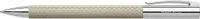 FABER-CASTELL Drehkugelschreiber Ambition OpArt White Sand