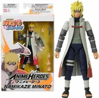 BANDAI Anime Heroes - Naruto Shippuden - Anime Heroes 17 cm Figur - Namikaze Minato