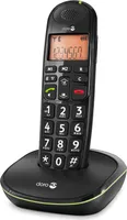 Doro Phone EASY 100W Strahlungsarmes Schnurlostelefon, Rufnummernanzeige, 10h Sprechzeit, 4 Tage Standby, Freisprechfunktion, DECT