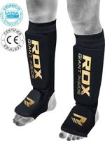 RDX Kopf- und Pfeifenschützer HOSIERY SHIN INSTEP FOAM BLACK/GOLD, Größe XL