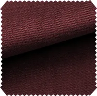novely® PASSAU - Samtig Weicher Chenille-Möbelstoff - Robuster Polsterstoff - Pflegeleichte Meterware 1lfm - Farbe: 20 Bordeaux