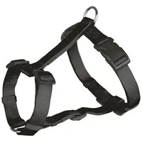 Trixie Classic H-harness pre psy čierny, M-L, 50-75cm / 25mm