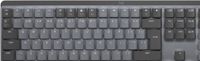 Logitech MX Mechanical Tastatur Büro RF Wireless + Bluetooth QWERTY US International Graphit, Grau