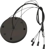 ENOVALITE Drahtseilhalterung, schwarz für smartes LED-Panel