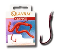 Quantum Crypton Dewworm Red #1/0 0,70 m 0,35"
