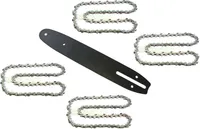 25 cm 1,3 mm 3/8" 40 TG lišta +4X reťaz Parkside PHSHE 900 B2 / PKSA 20-Li A1