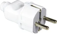 Gunsan Schutzkontakt-Stecker weiss