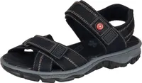 Rieker Damen Trekking Sandalen Outdoorsandalen 68851-00, Größe:38 EU, Farbe:Schwarz