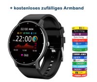 Neue smart watch1.3 touchscreen smart band männer frauen pulsmesser smart fitness armband sport smartwatch für android ios (schwarz)