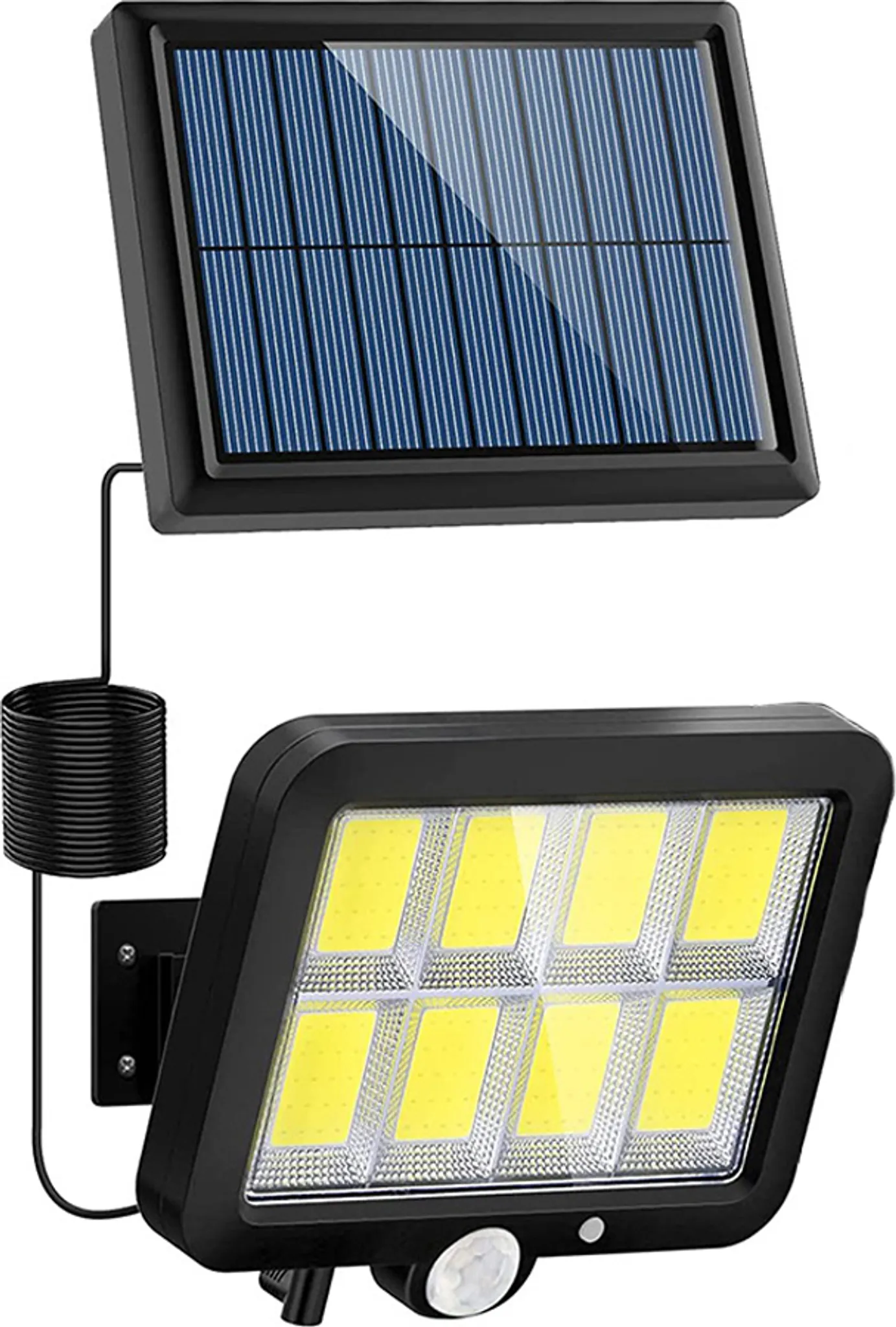 Spqment Solar Strahler Mit Bewegungsmelder – 288 LED, IP65 Wasserdicht, 270° Winkel, 3 Modi Für Garten & Hof