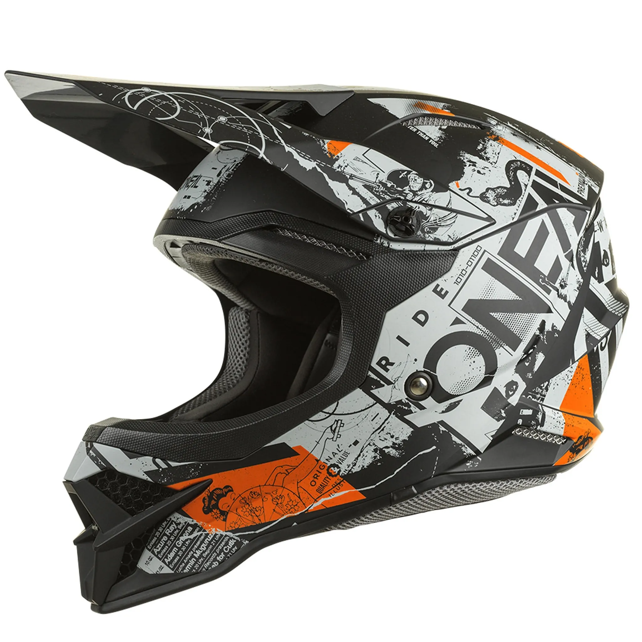 iXS 361 2.2 Motorradhelm - matt gelb-schwarz, Motocross Helme