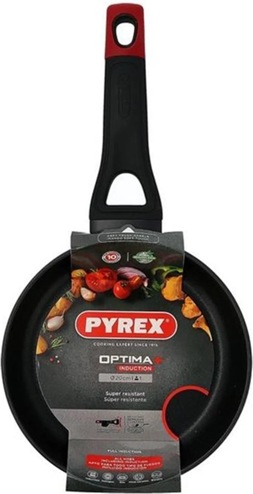 Pyrex Expert Touch Steak Pfanne 28 Cm – Für Alle Herdarten, Mit Antihaftbeschichtung, Edelstahl