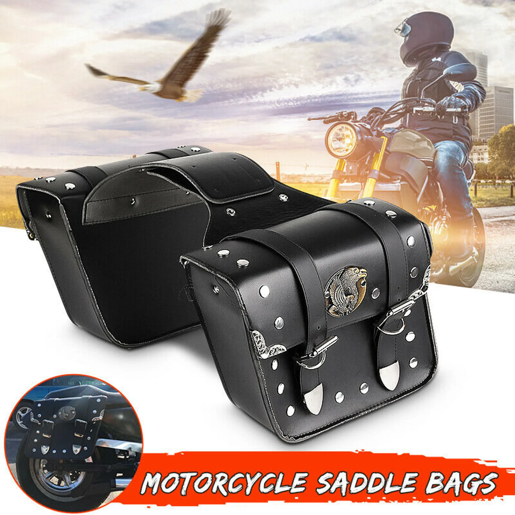 Motorrad Solobag Solo Tasche Satteltasche Motorradtasche Werkzeugtasche  Leder