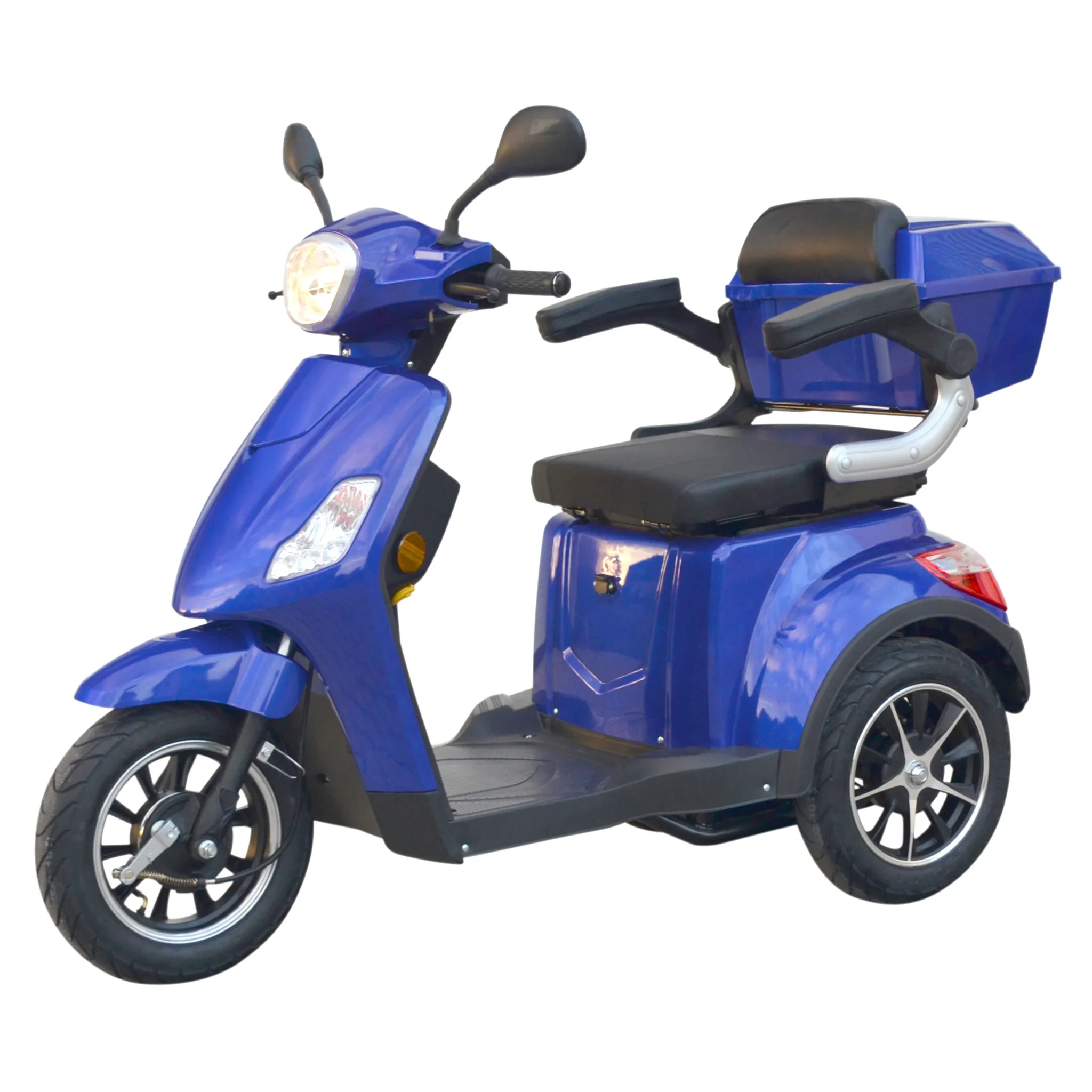 - blau Elektro-Dreiradroller STORMBORN R3