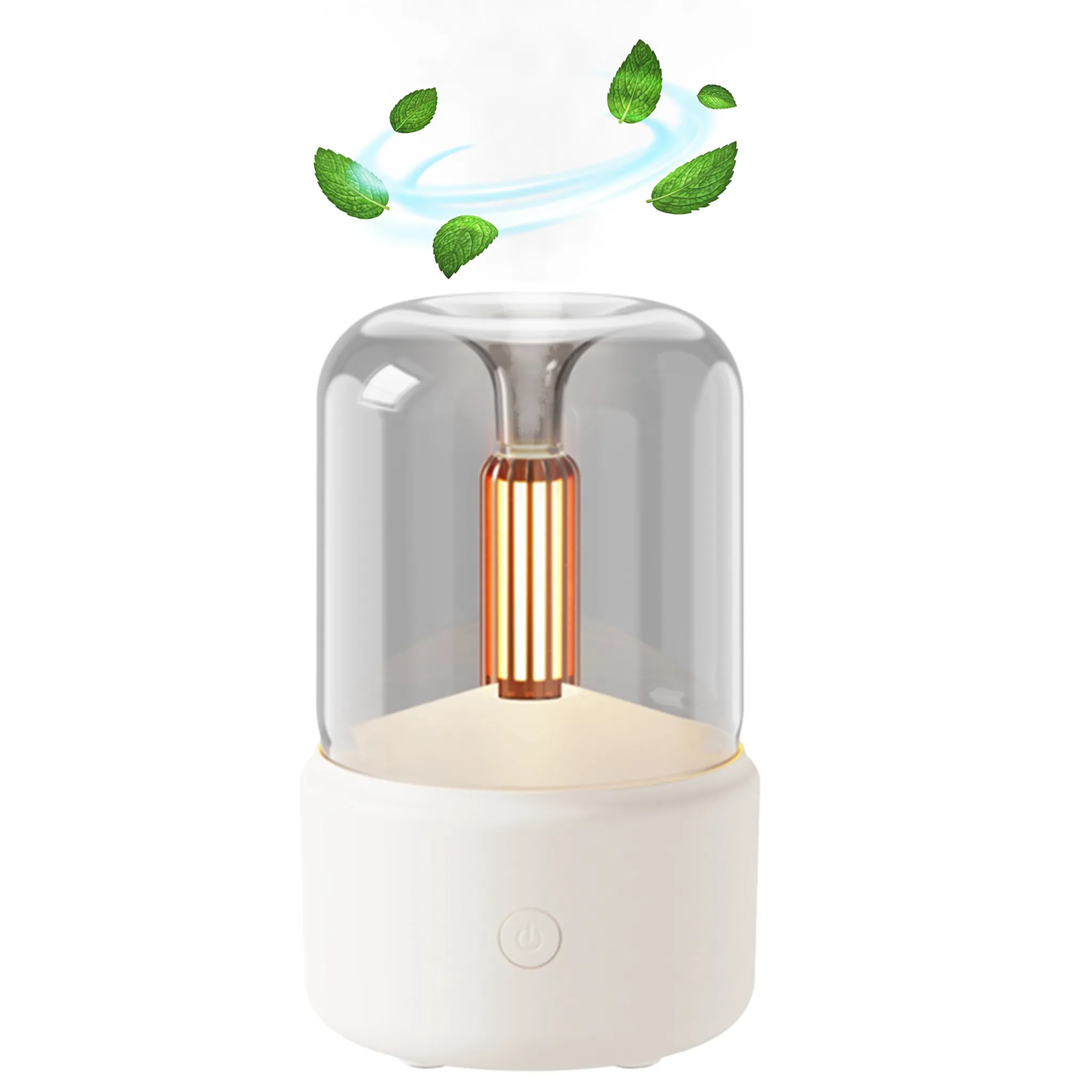 Kaufe Flammennebel-Luftbefeuchter, Aromatherapie-Diffusor für ätherische  Öle mit 7-Farben-Nachtlicht, leiser automatischer Abschaltung