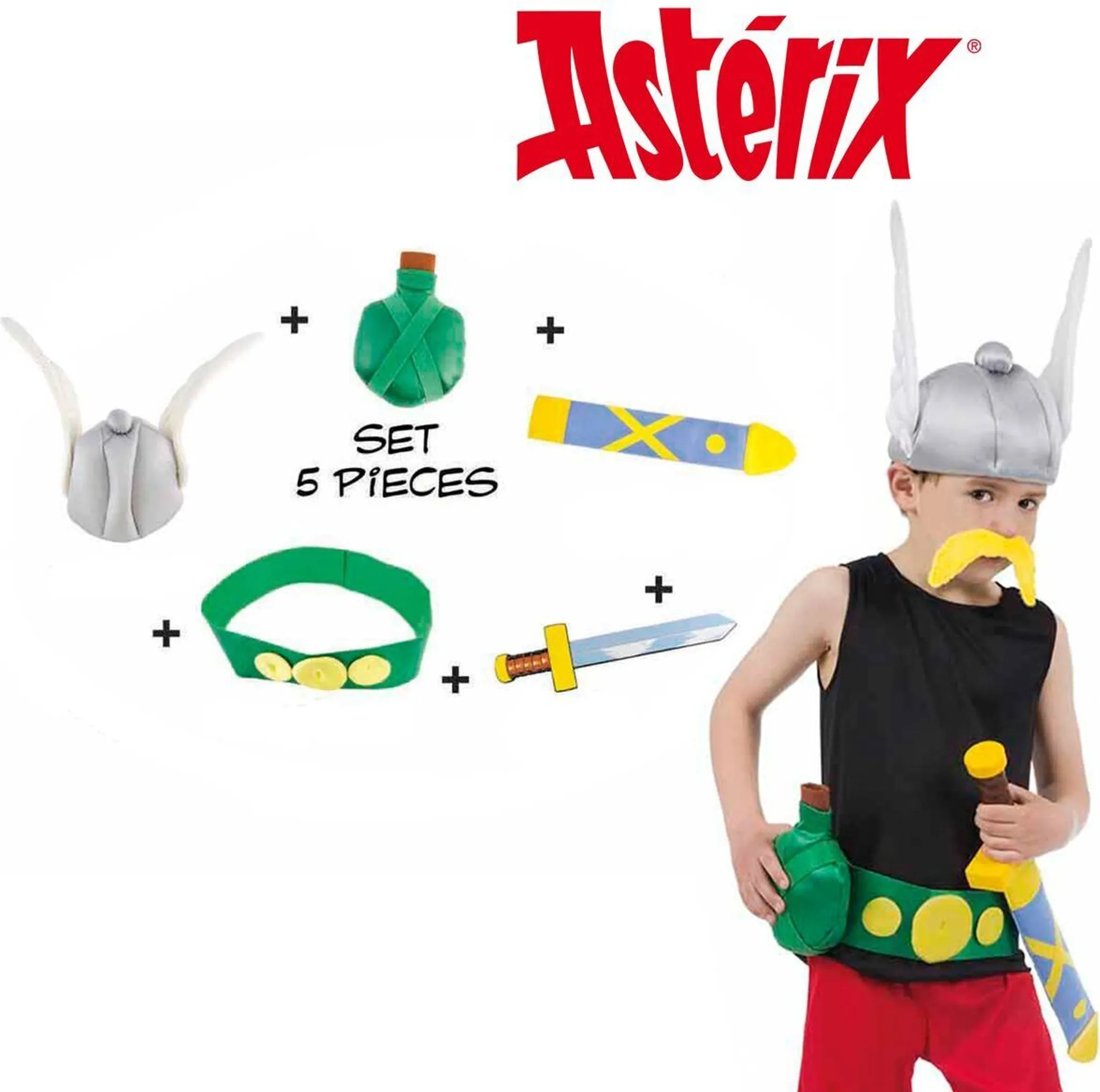 Fiestas GUIRCA Römischer Helm Mit Feder – Silberfarben, Für Erwachsene, Kostümzubehör Für Karneval & Halloween