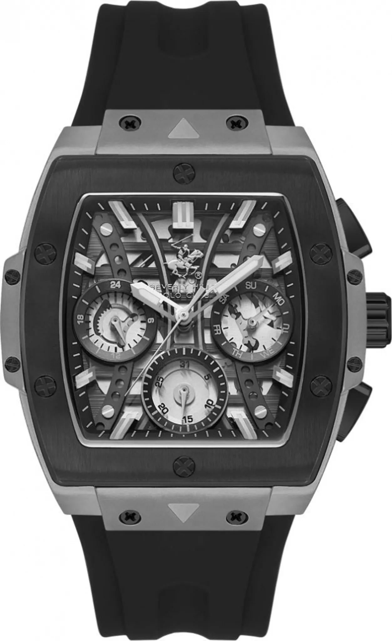 Herrenuhr BEVERLY HILLS in Schwarz Fashion