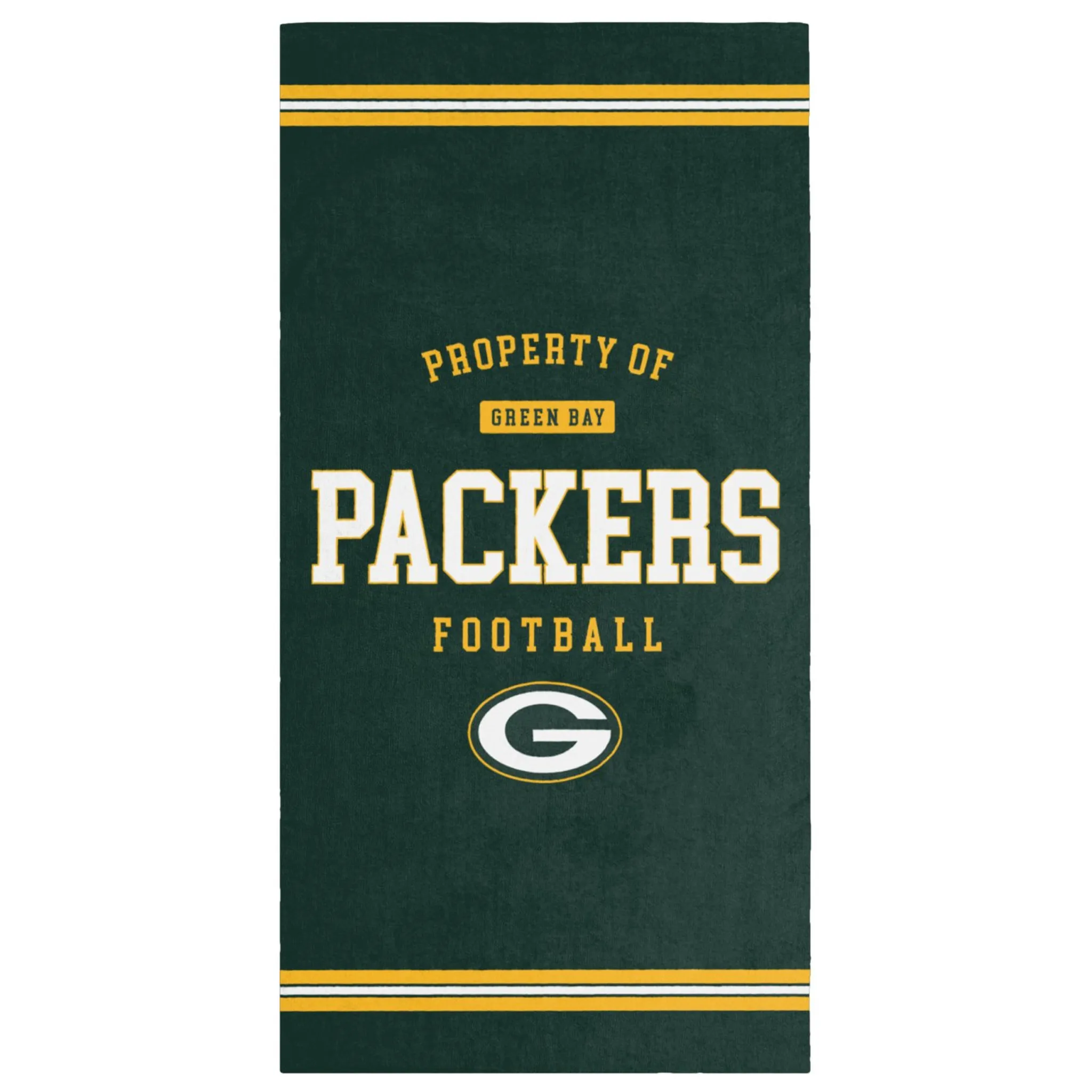 NFL Strandtuch PROPERTY OF Green Bay Packers