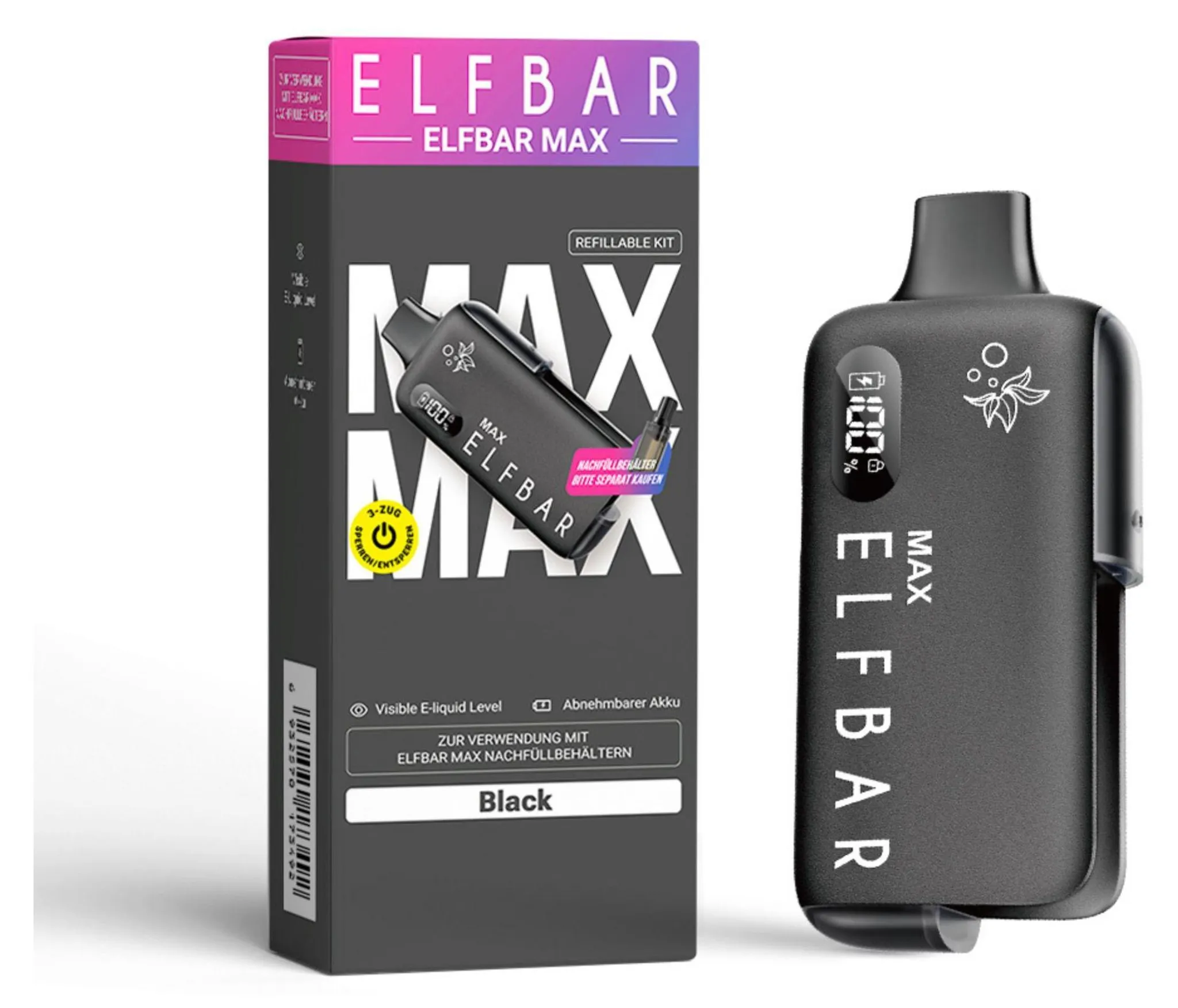elfbar max reinigen Akku Pod Kit 650 mAh – USB-C, OLED-Display 850mAh elfbar pro max Flavor:Lemon Mint ELFBAR 800 Einweg E-Zigarette