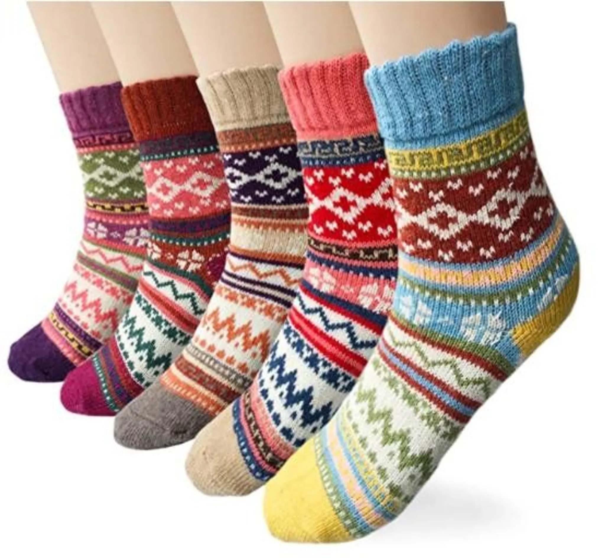 Теплые зимние носки