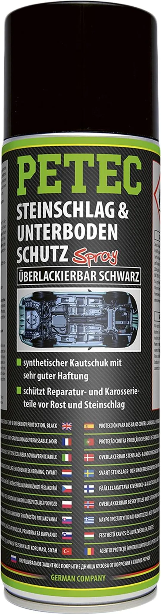Steinschlag & Unterbodenschutz Schwarz 6x1L Kartusche Cartechnic