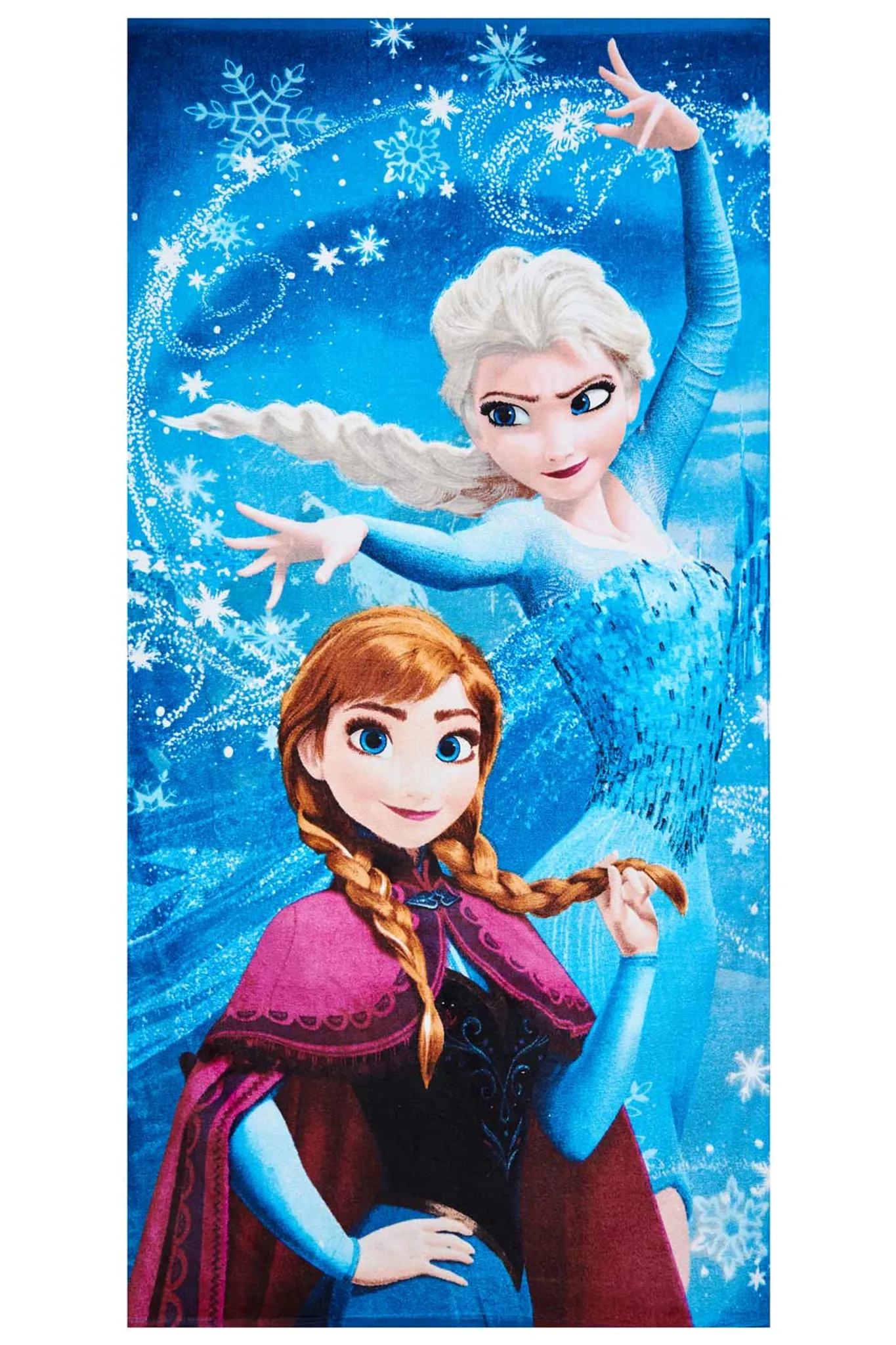 Disney Frozen Eiskönigin Strandtuch 70x140cm 100% Baumwolle Handtuch Badetuch 
