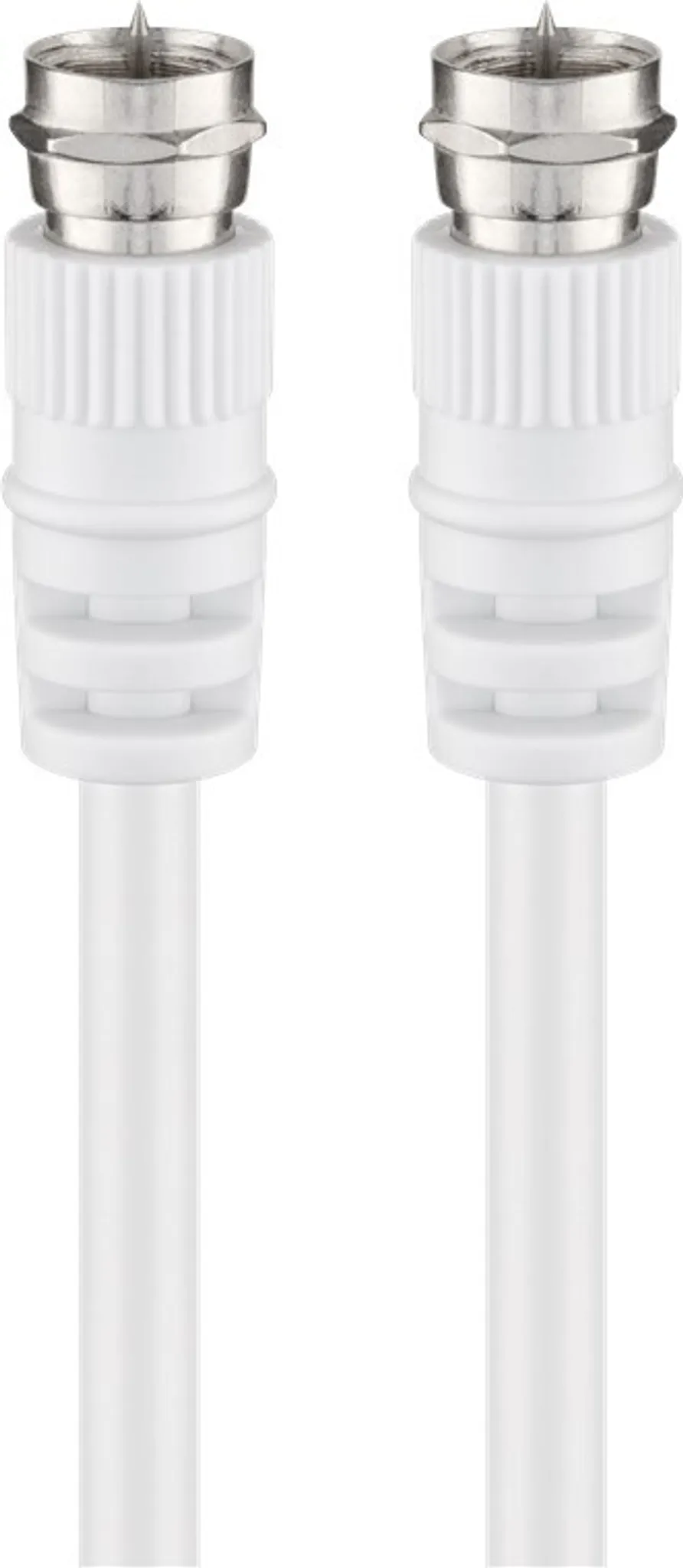 Cavo 0,5m ANTENNA TV Maschio/femmina Schermato Coassiale IEC Prolunga - Foto 2