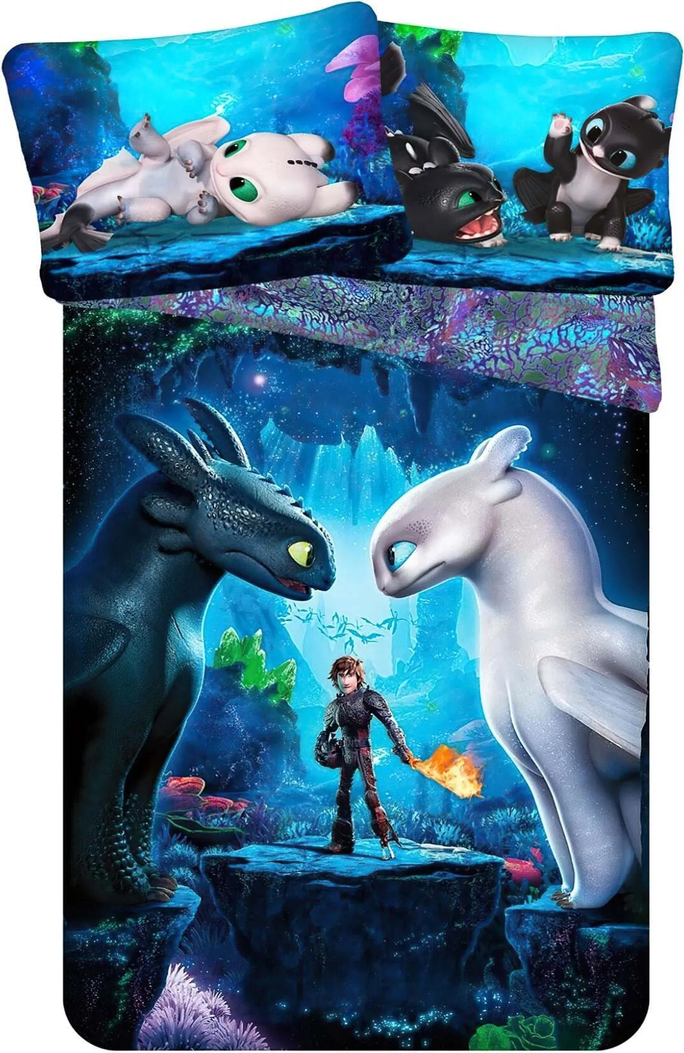 CHAOSE Bettbezug VALORANT Korallen-Fleece Einzelbett - Flanell Bettwäsche 135x200cm