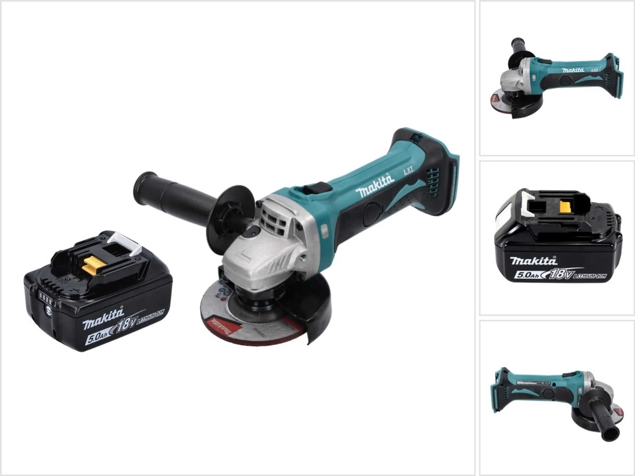 Smerigliatrice Angolare Makita 18V Senza Spazzole - 125mm, Senza Batteria, Per Taglio E Smerigliatura - Foto 9