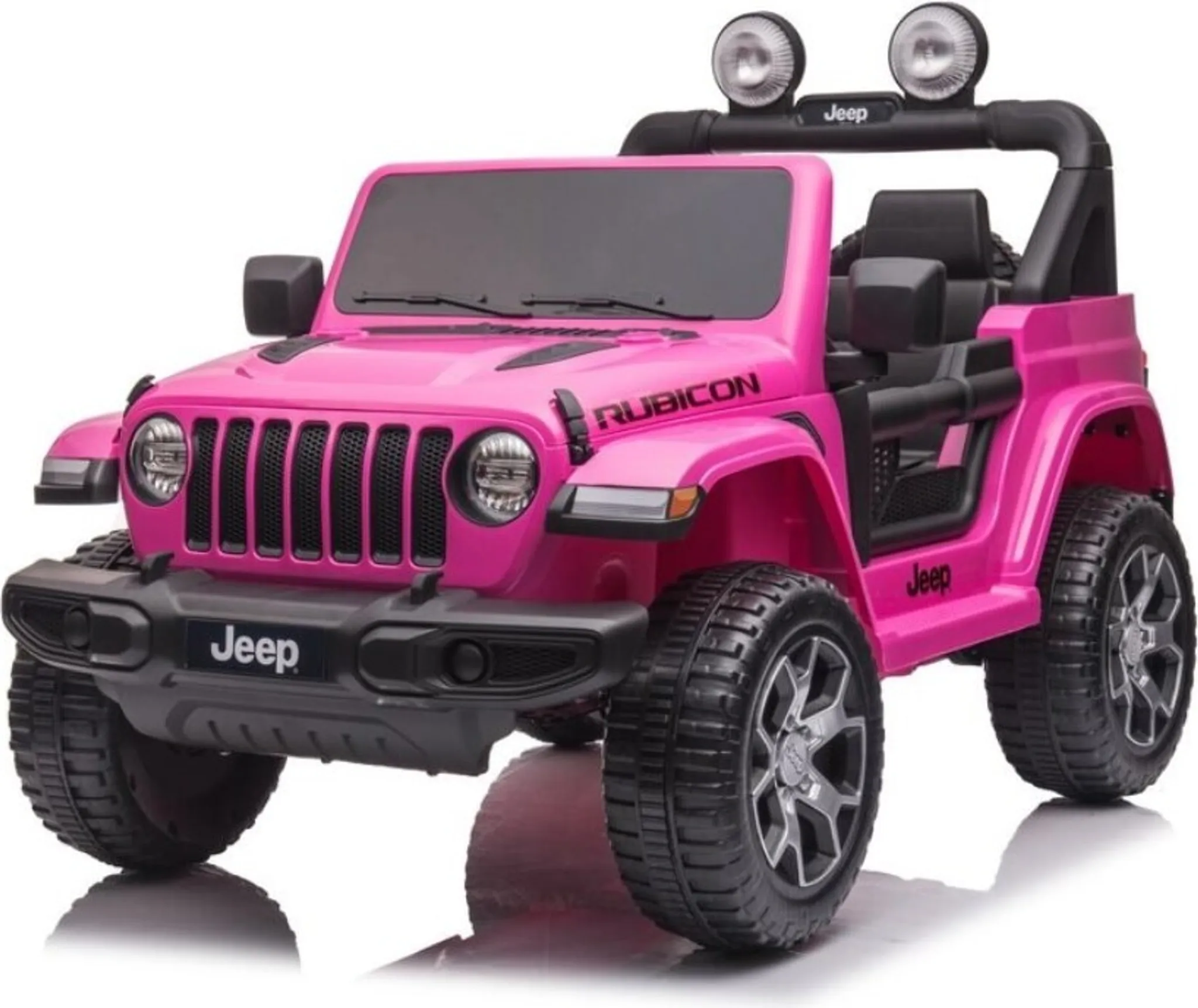Baby Mix Jeep Wrangler Rubicon auto elettrica rosa