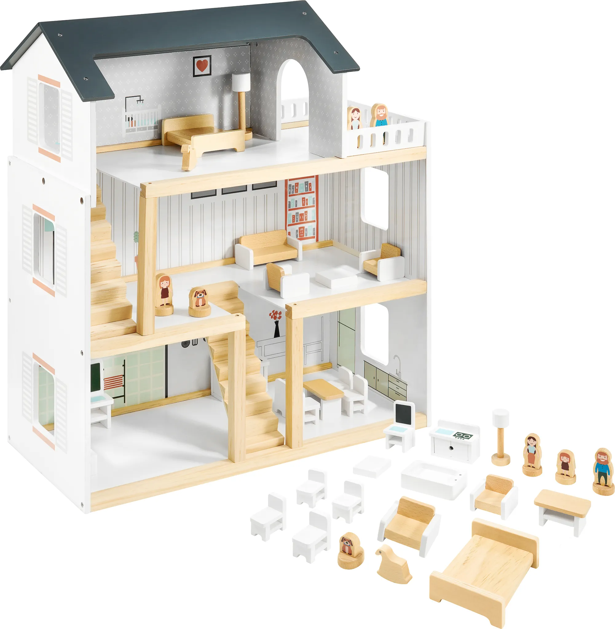 Gabby's Dollhouse La gattastica casa delle bambole - Playset per ba Gabby's Dollhouse La gattastica casa delle bambole - Playset per ba