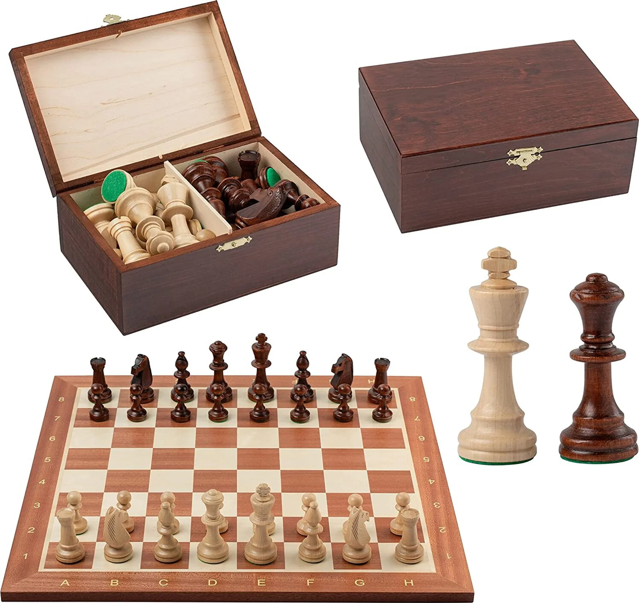 Riesig Tournament Schach Spiel Set NO. 7