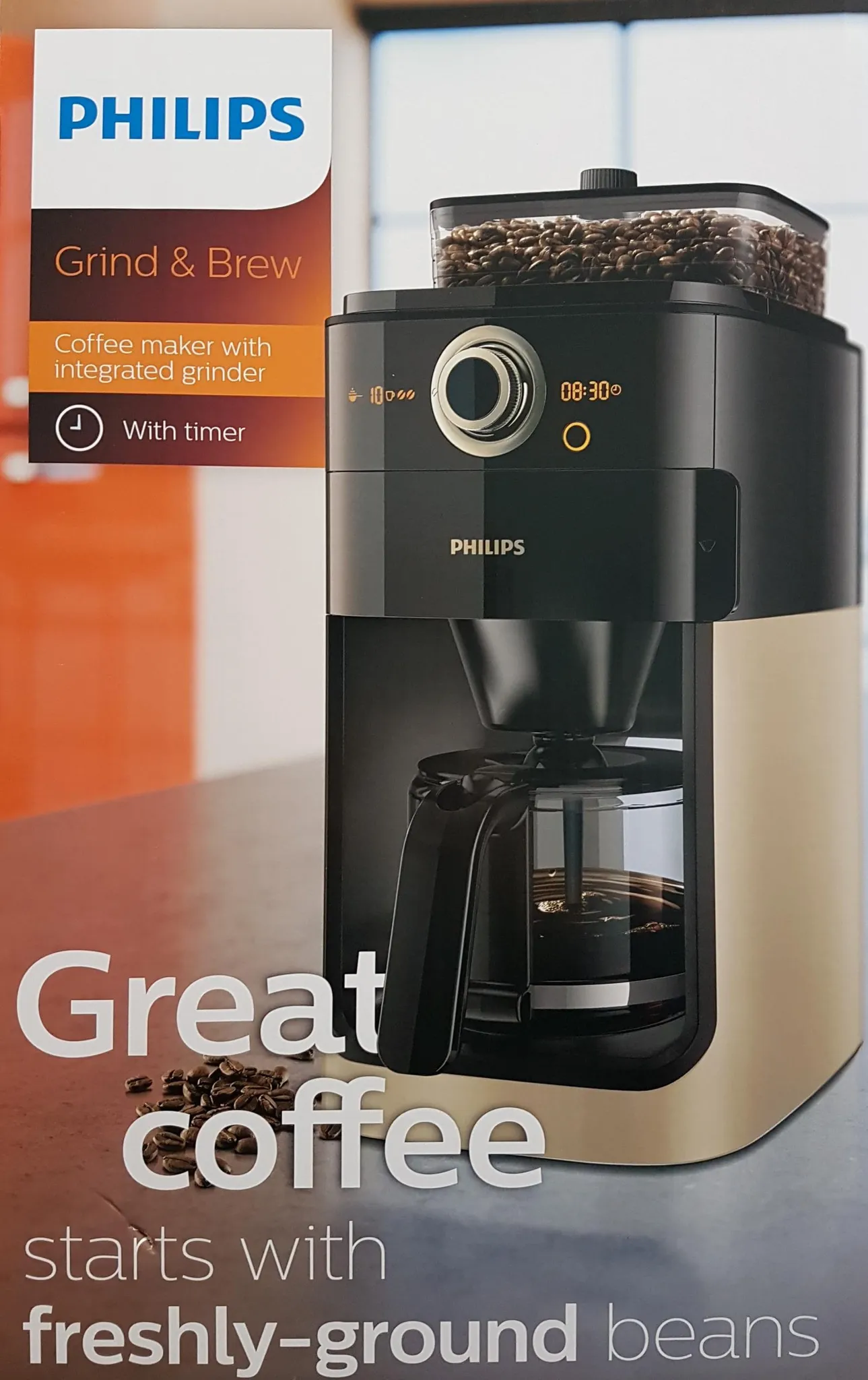 HD7768/90 Brew Philips Grind & Filter