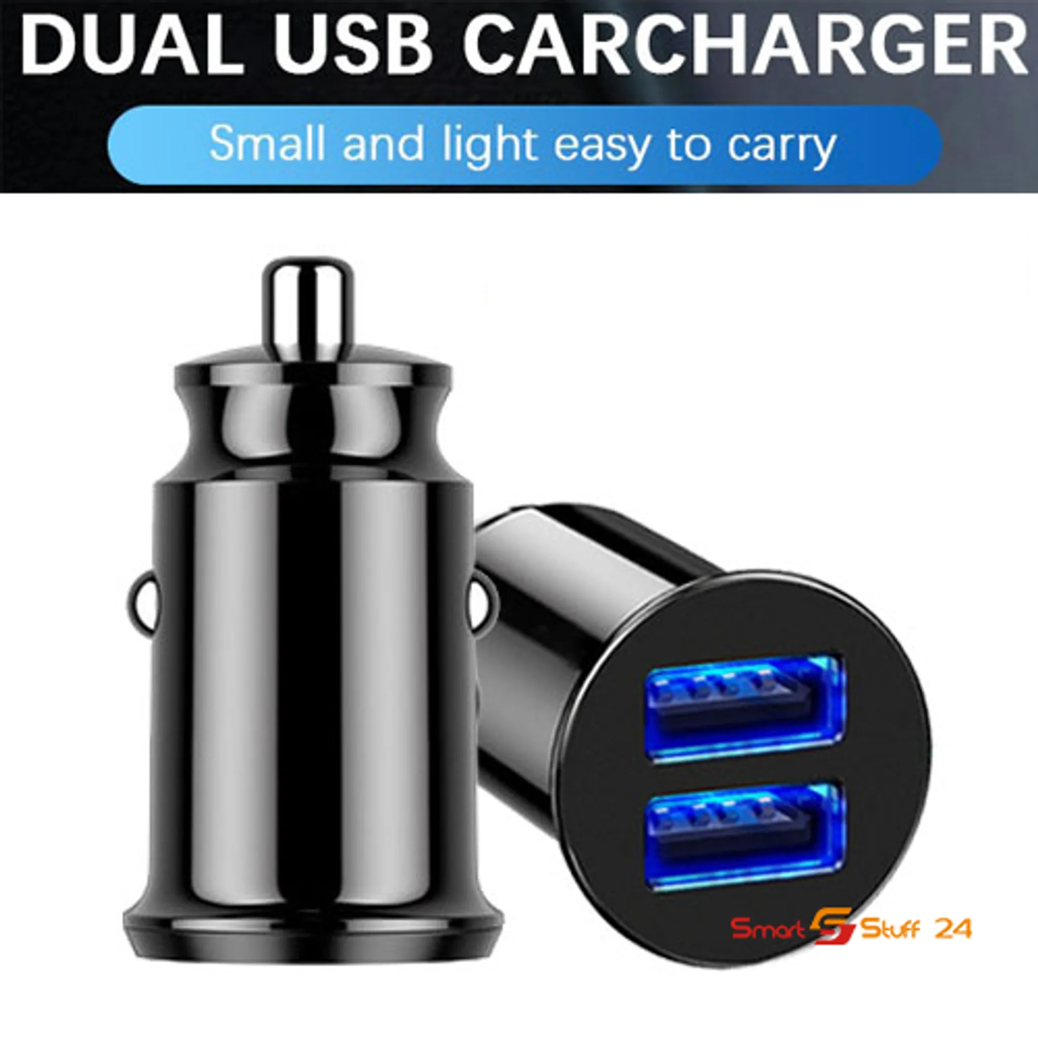 Auto-Zigarettenanzünder USB-Atmosphärenlicht LED Mini buntes
