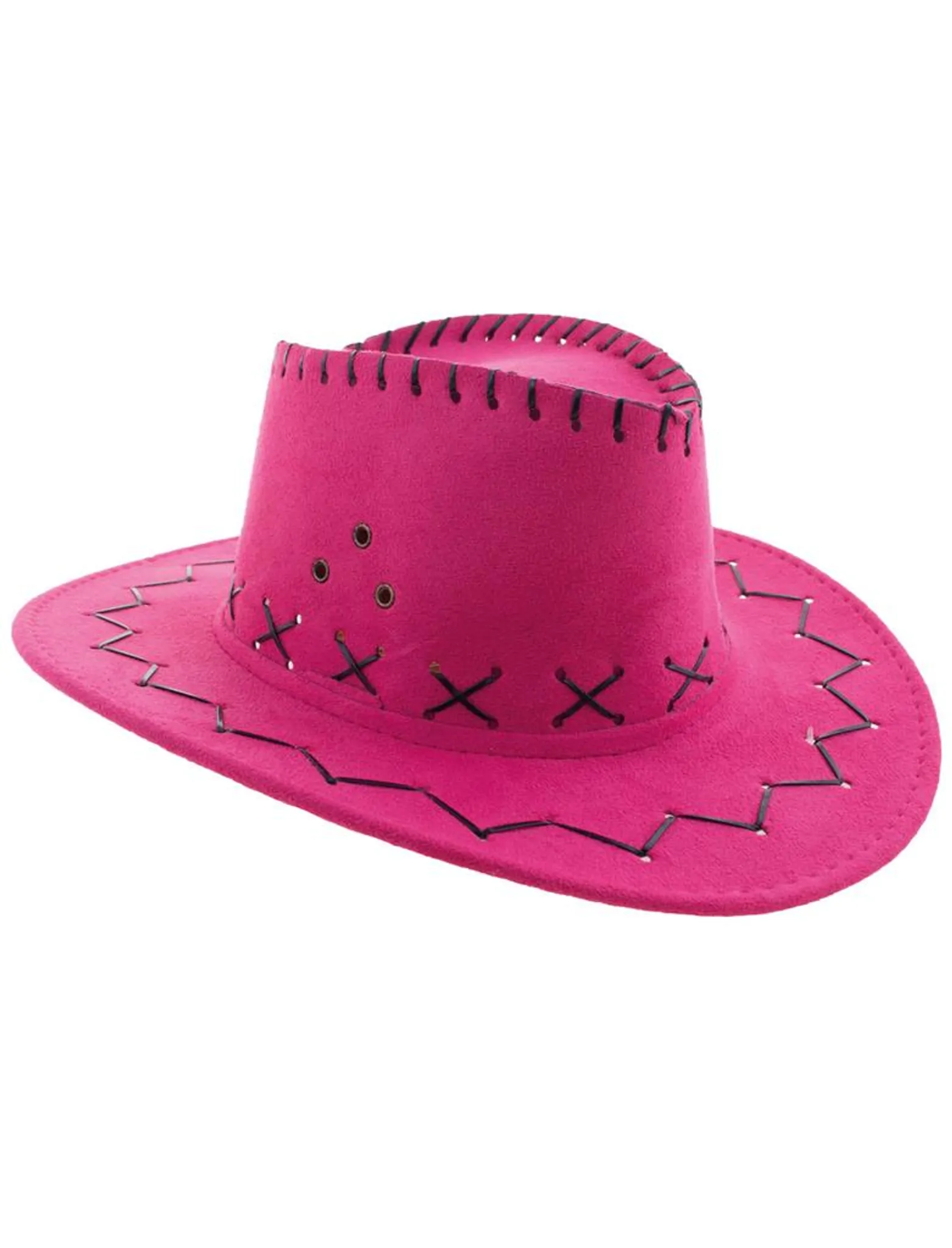 Wilder Glitzer Cowboyhut Pink