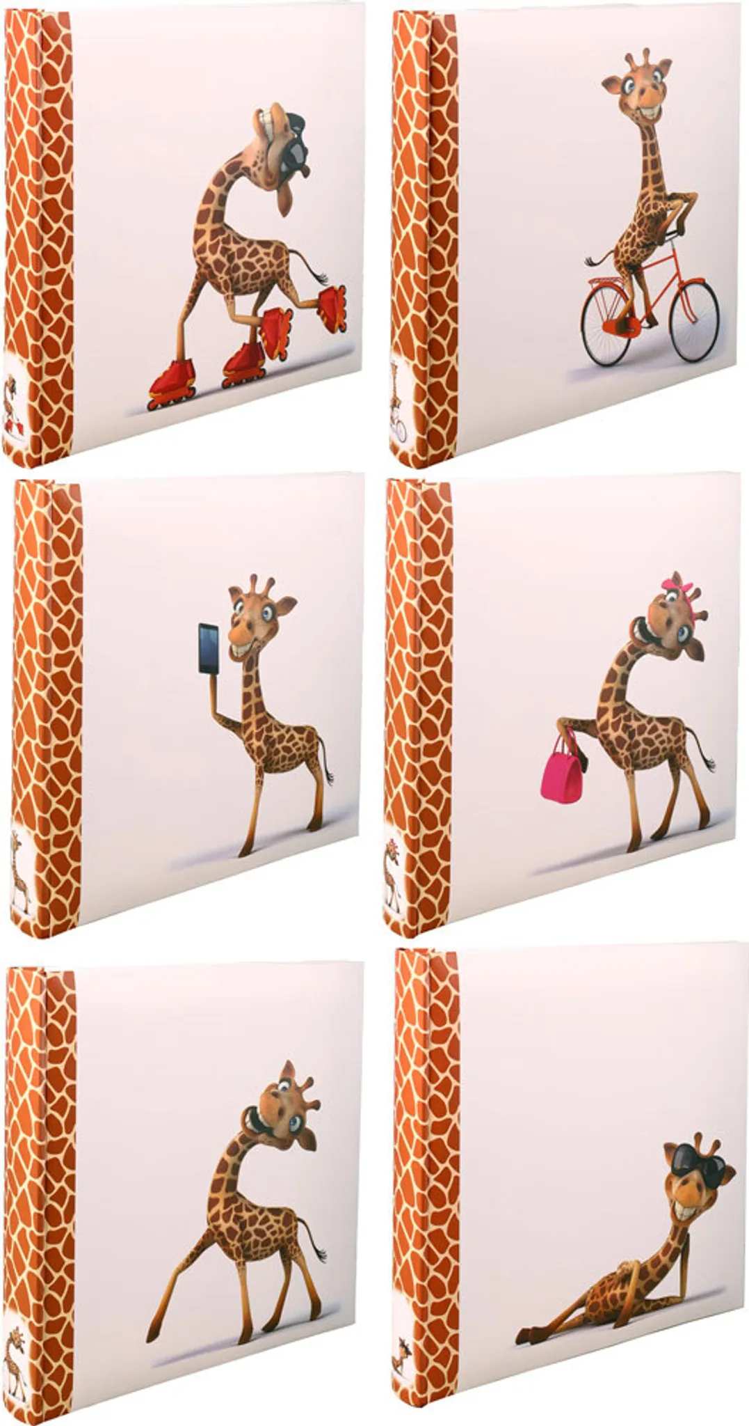 Walther XL Kinderalbum Giraffe 30x30 100 cm
