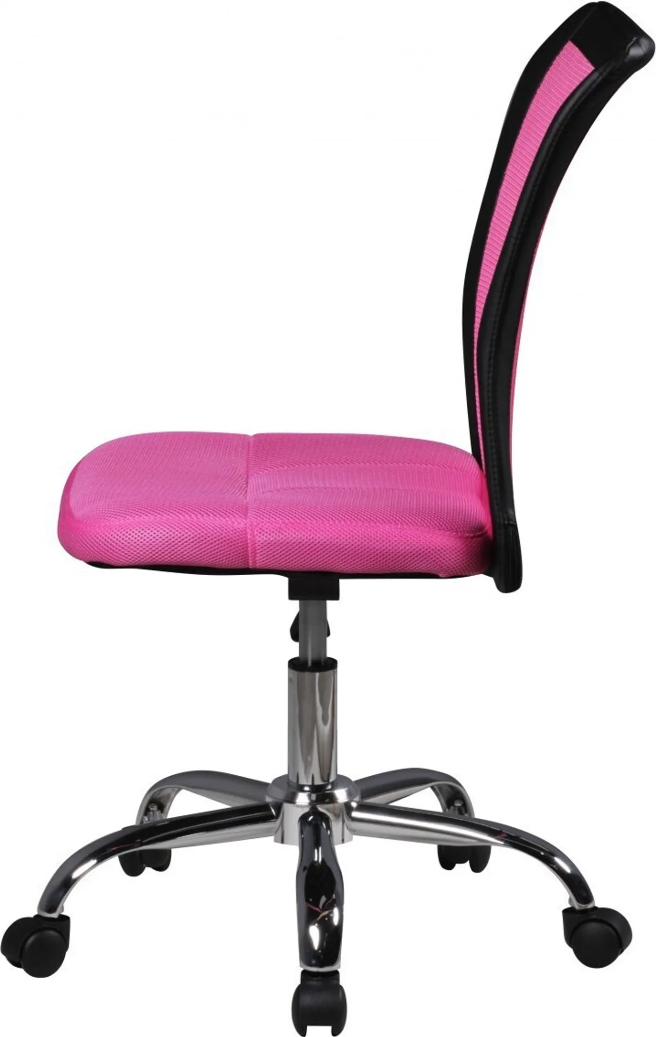 Chaise Bureau Enfant Ergonomique Rose – Pivotante, Réglable En Hauteur, Accoudoirs, Dossier Maille Respirant, Dès 6 Ans