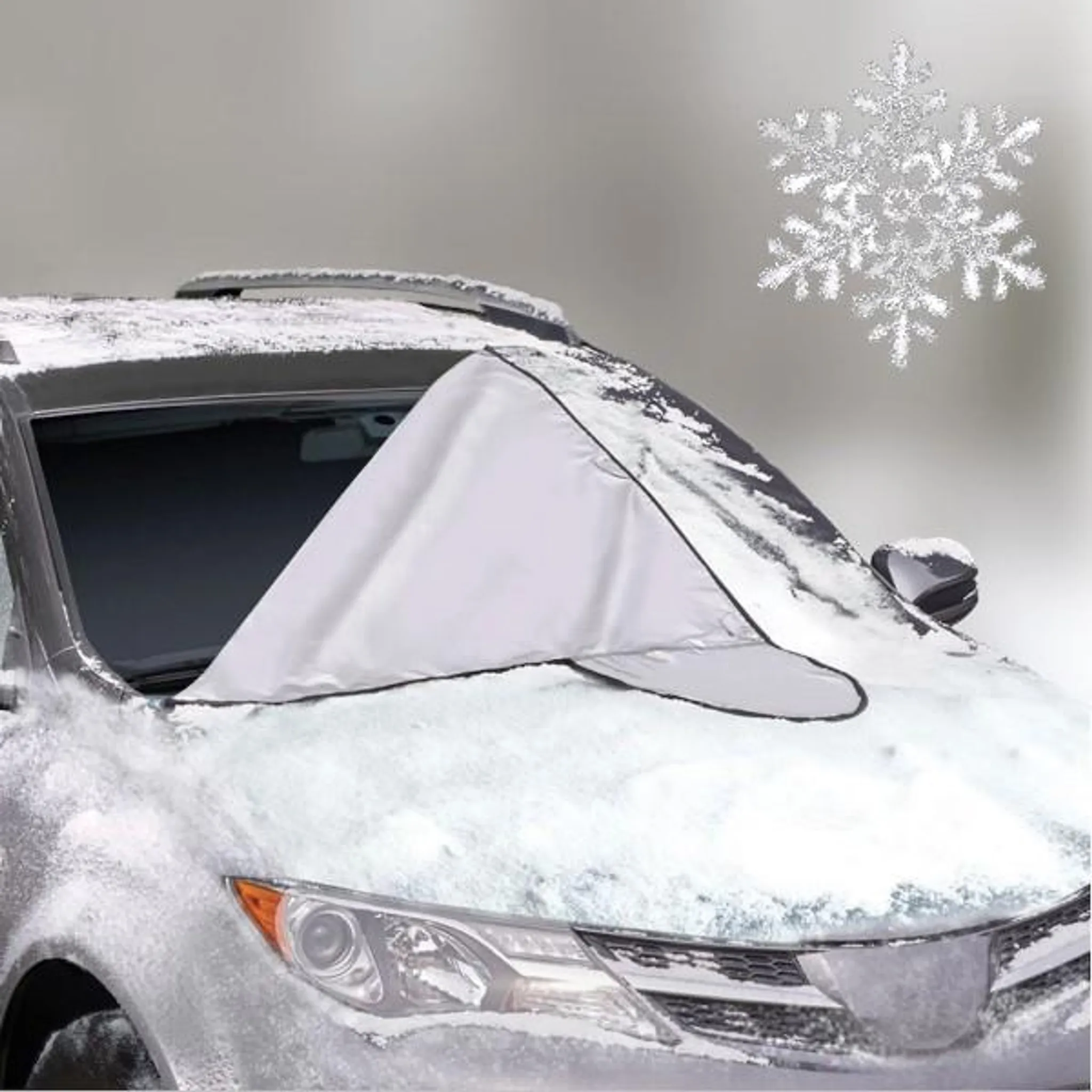 Auto Scheibenabdeckung Windschutzscheibe Abdeckung für Schnee Frost Regen  Winter--190*95cm