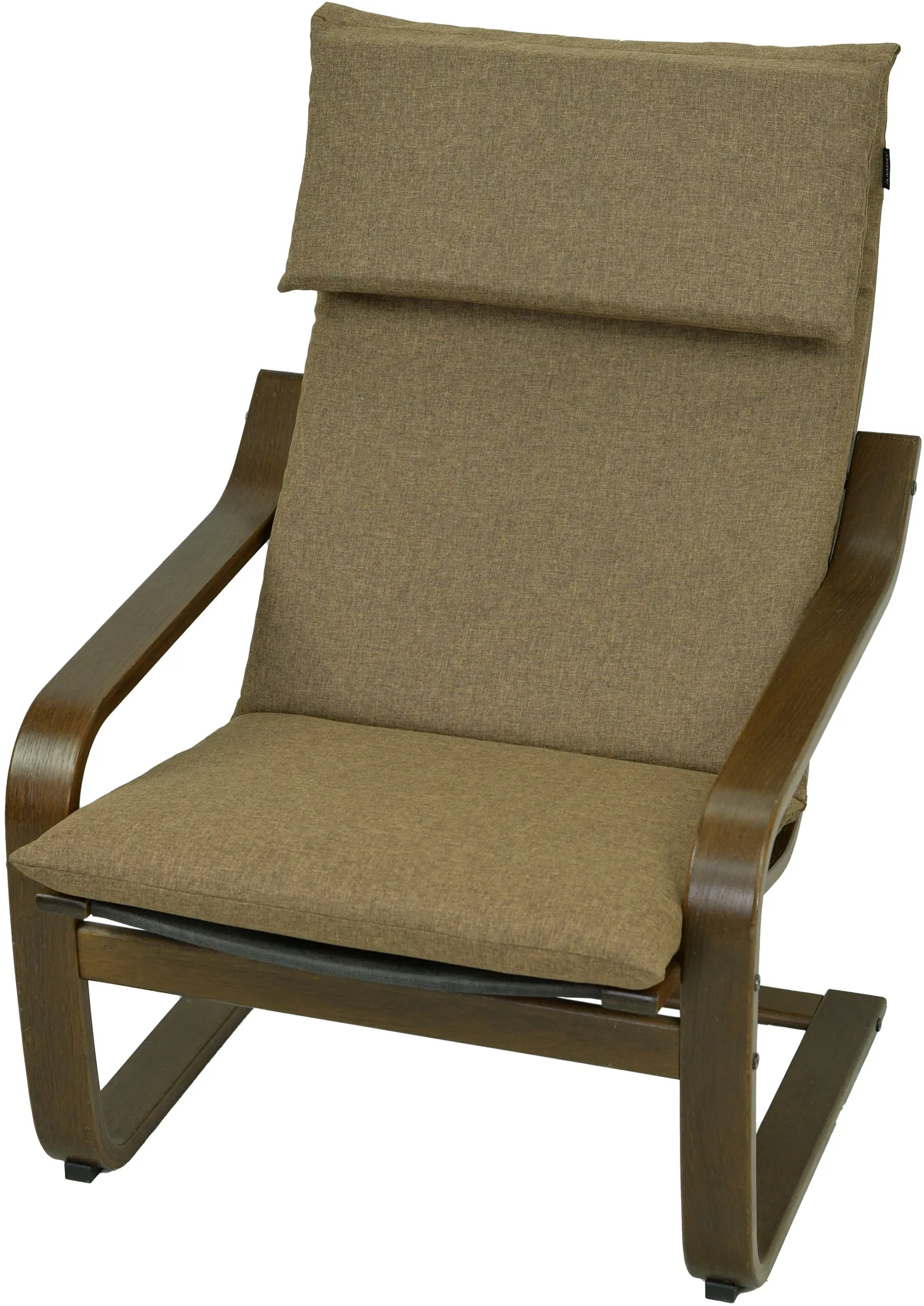 Vinylla - Copripoltrona Di Ricambio Per Sedia Ikea Poang (cuscino Con Design 1, Poliestere, Giallo