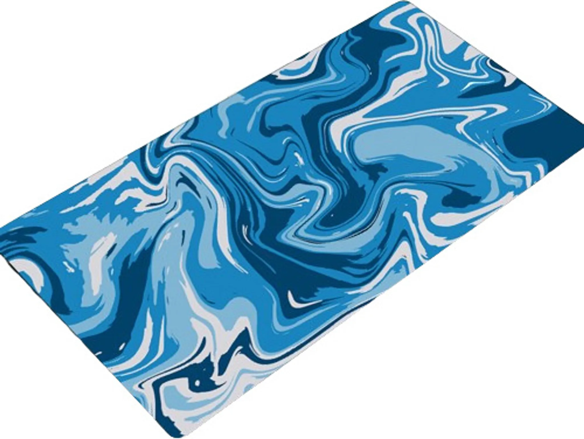 Grand Sous-main De Bureau étendu En Cuir Synthétique Avec Protection Des Bords Antidérapant, Pour Ordinateur Portable, 100 X 50 Cm, Blanc