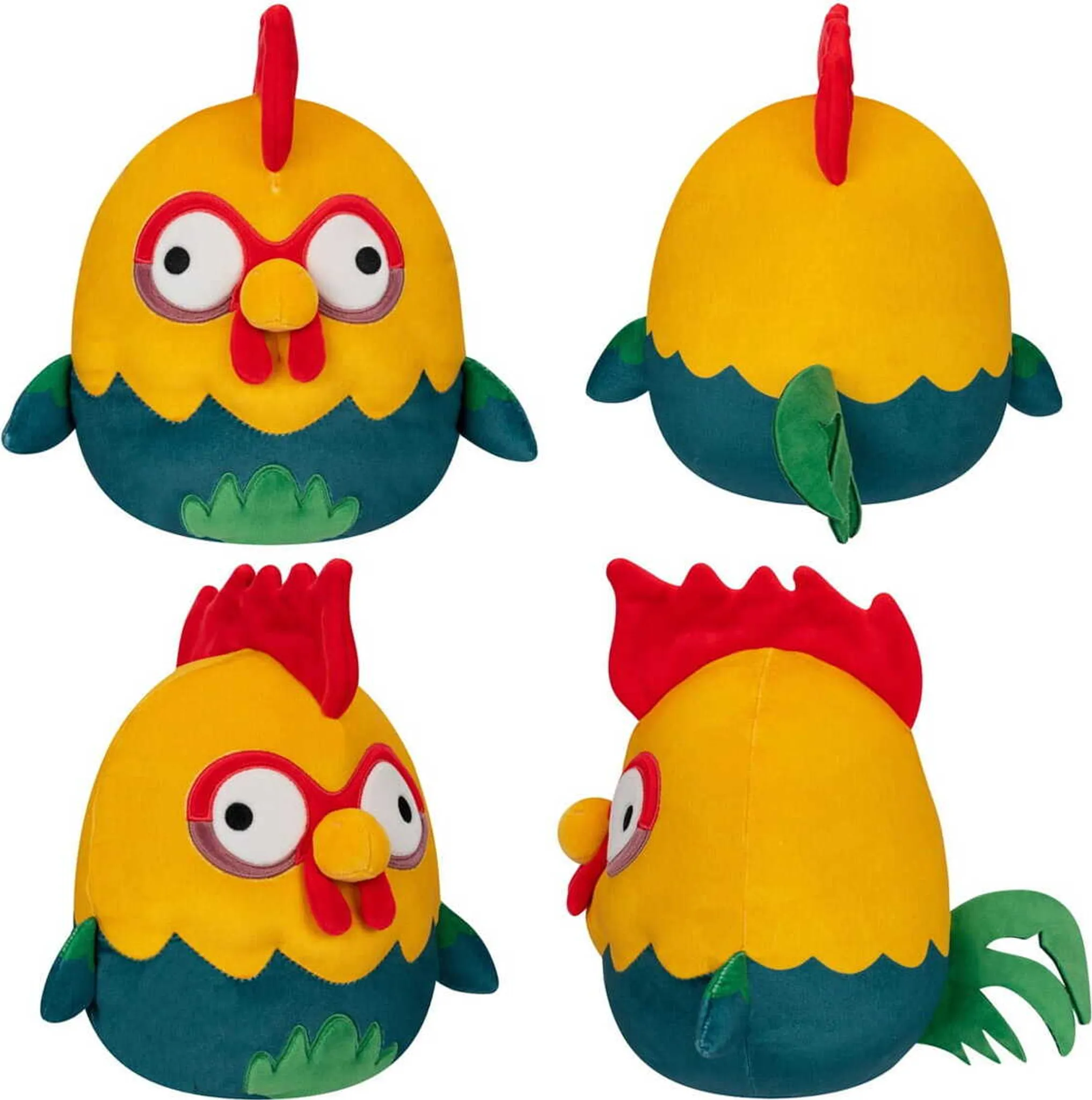 Squishmallows Peluche Mascotte Disney Heihei Coq Vaiana