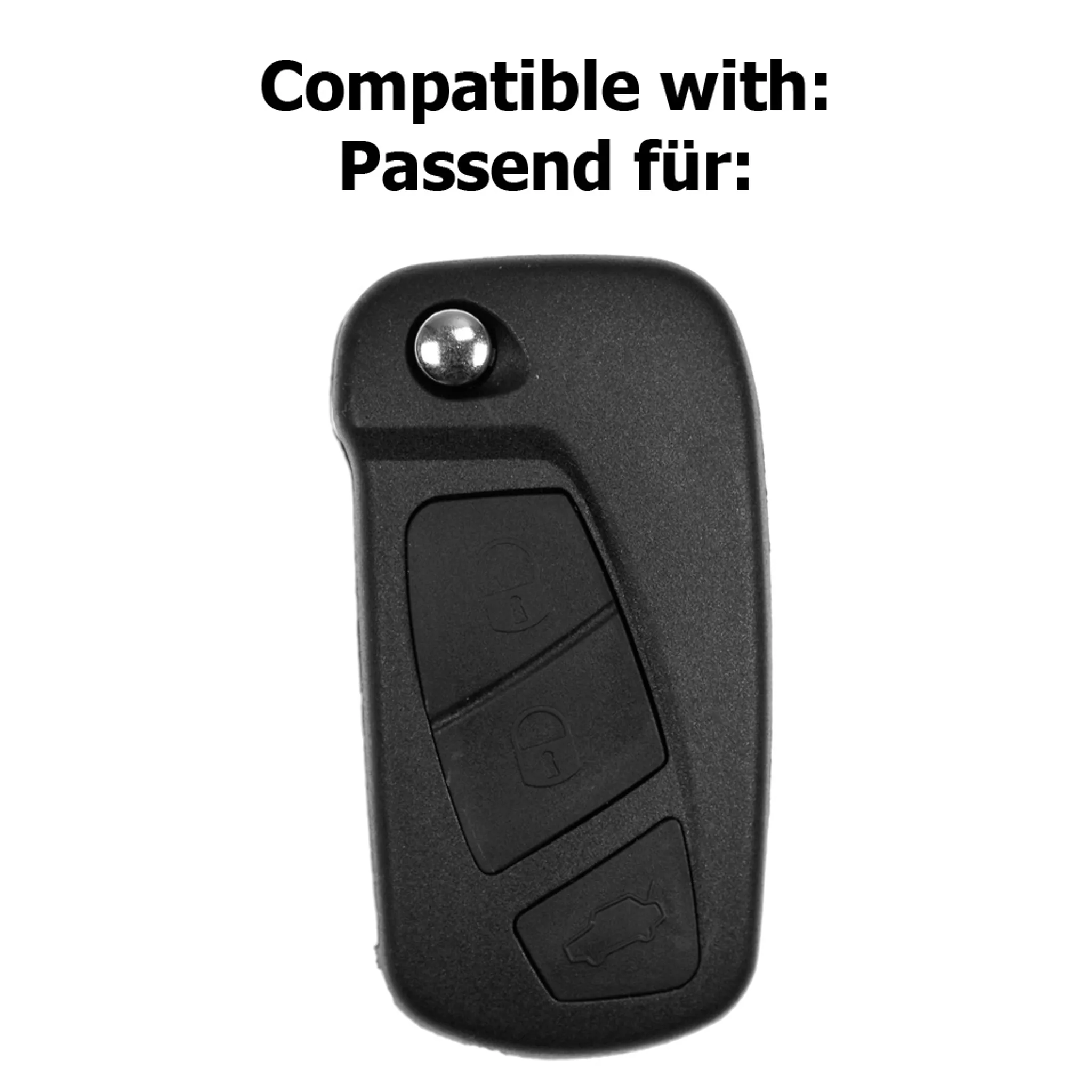 Schlüsselhülle Fernbedienung Cover Schutz für Ford Focus Fiesta