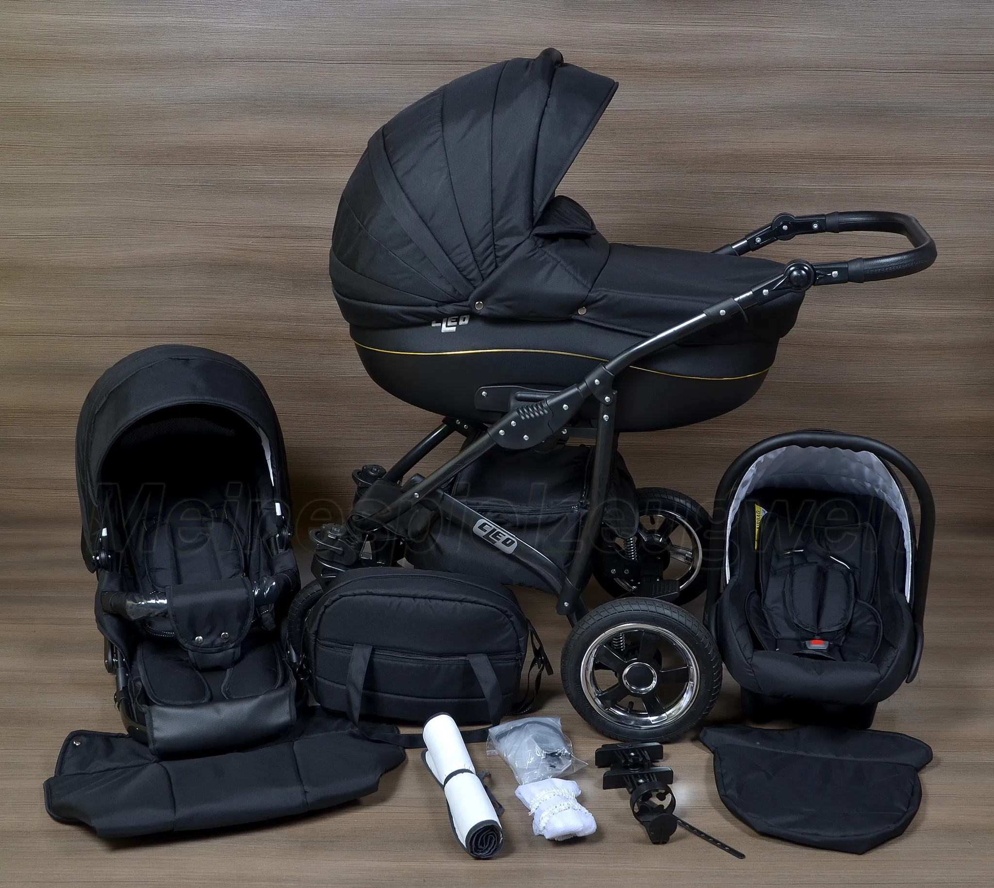 LUXUS Kombi Kinderwagen online 4 in 1