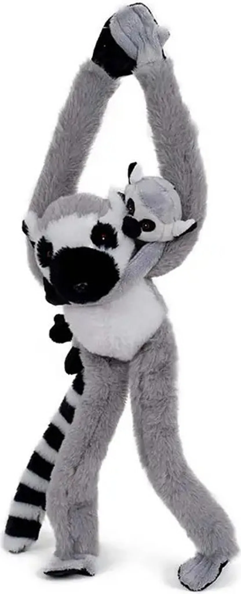 Kuscheltier Katta-Lemur Aus Plüsch – 20 Cm Groß, Weich, Waschbar, Perfekt Für Kinder & Tierfans