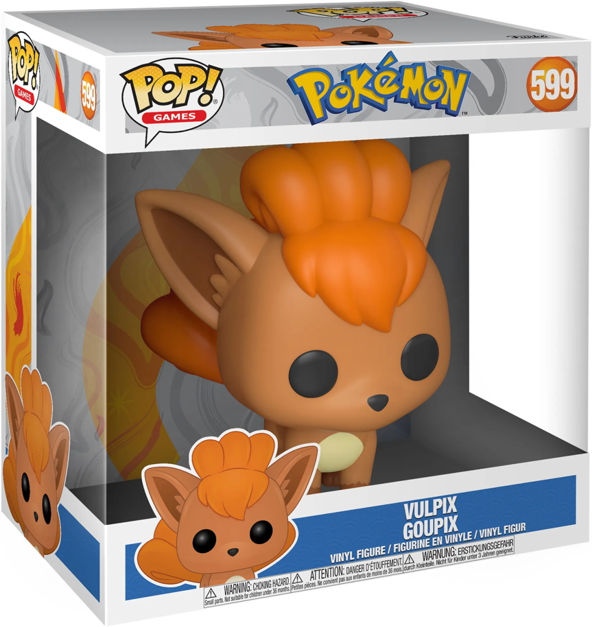 Figurine - Pop! Games - Pokémon - Eevee / Evoli 25cm - N° 540 - Funko