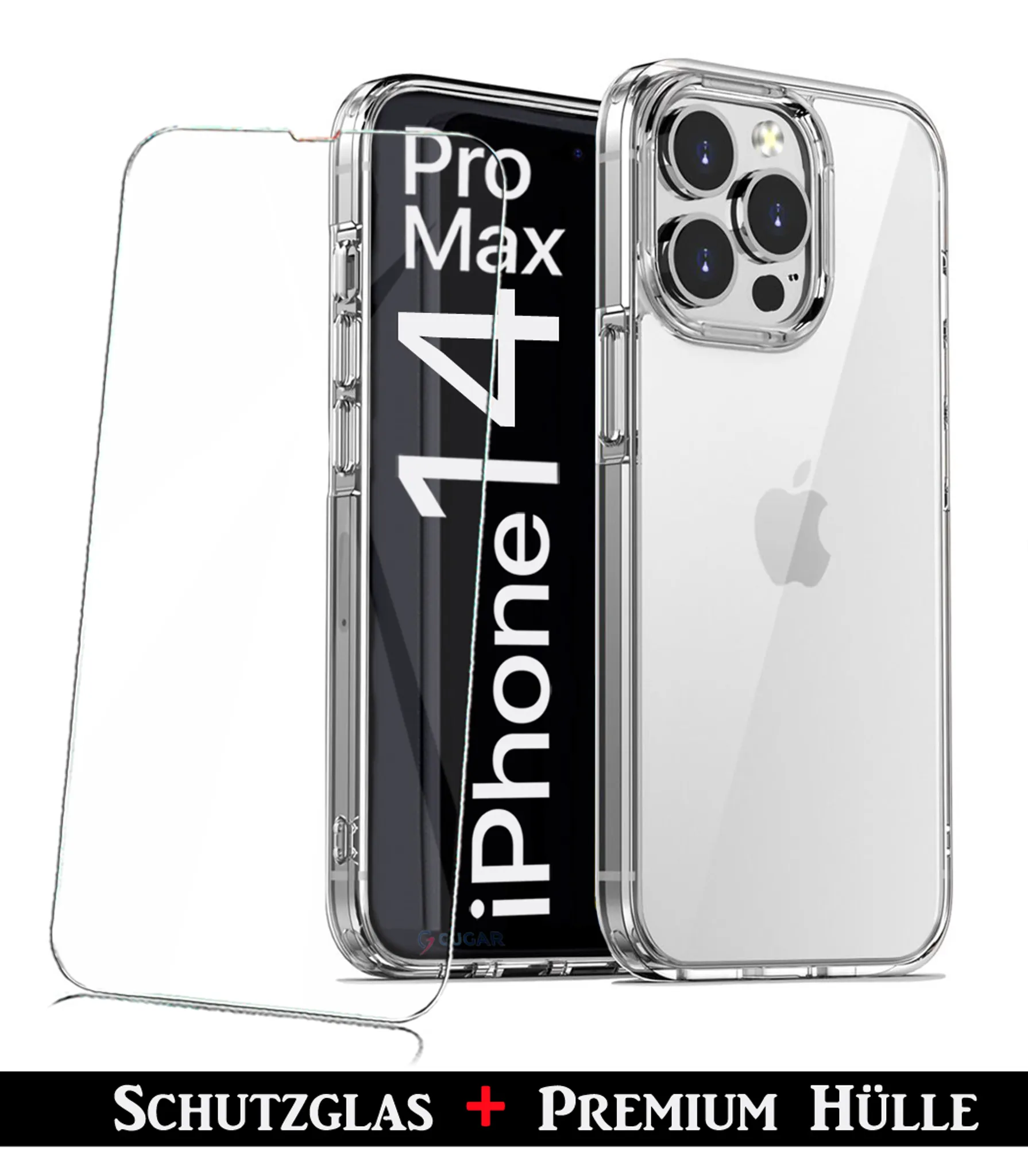 MSM Handyhülle Hülle für Apple iPhone 15 / Pro / Max / Plus Silikon Schutz  Case Klar