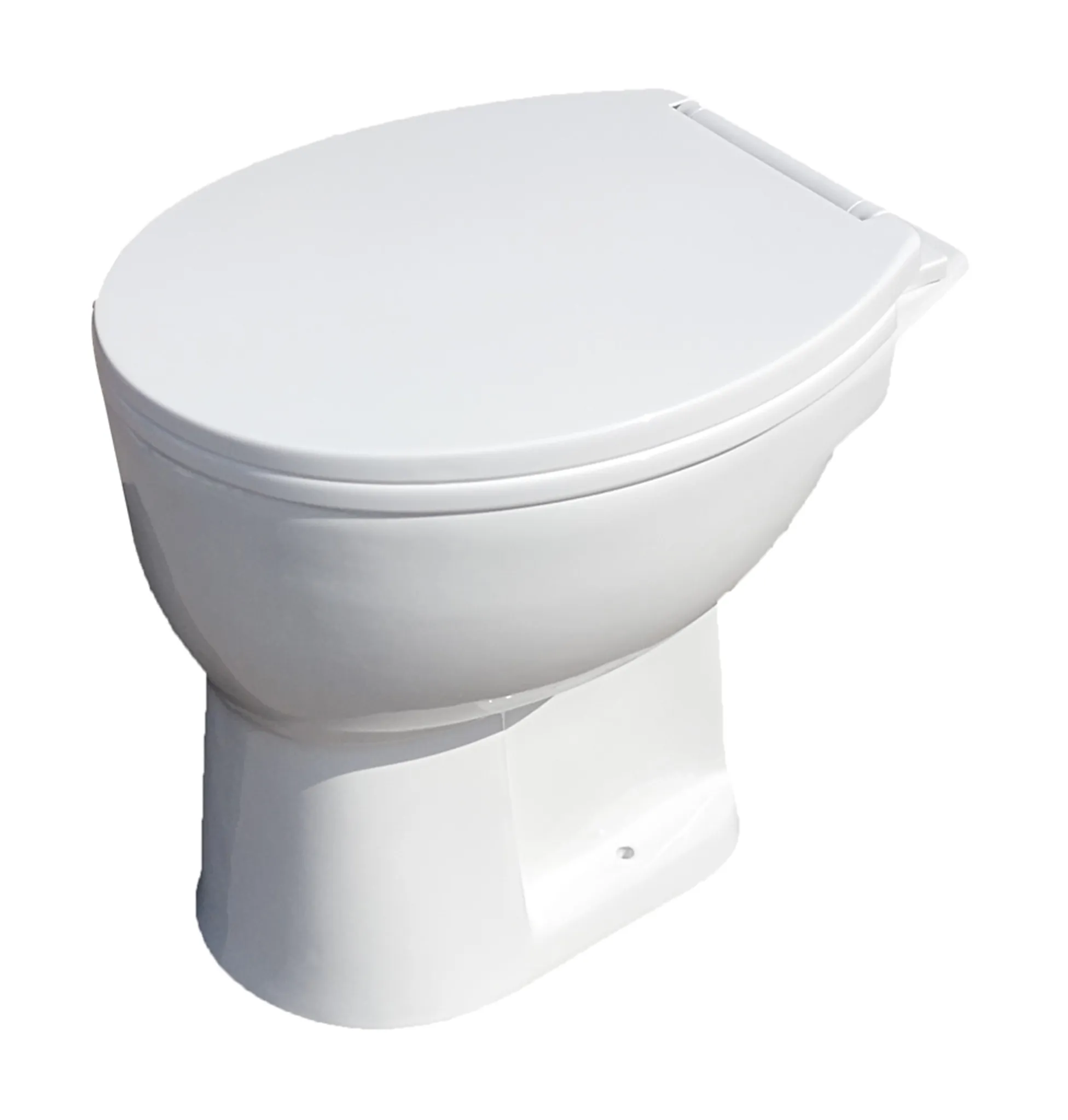Tiefspüler WC-Sitz SEPIA weiß Stand-WC inkl.